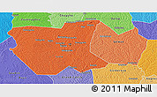 Political Shades 3D Map of Issia