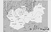 Gray 3D Map of Man