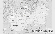 Silver Style 3D Map of Man
