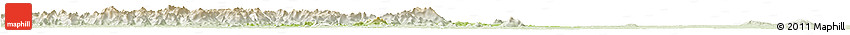 Physical Horizon Map of Facobly, lighten