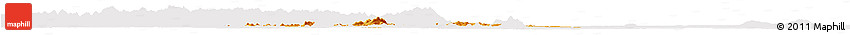 Political Horizon Map of Facobly, cropped outside