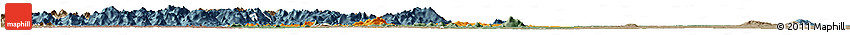 Political Horizon Map of Facobly, semi-desaturated