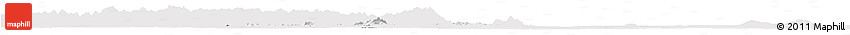 Silver Style Horizon Map of Facobly, single color outside