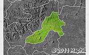 Satellite Map of Facobly, desaturated