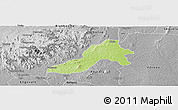 Physical Panoramic Map of Facobly, desaturated
