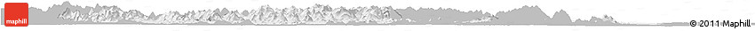 Gray Horizon Map of Man, single color outside
