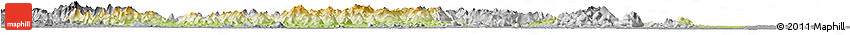 Physical Horizon Map of Man, desaturated