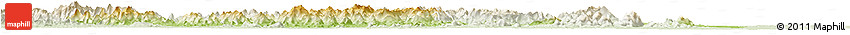 Physical Horizon Map of Man, lighten
