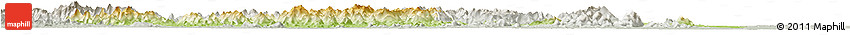 Physical Horizon Map of Man, lighten, semi-desaturated