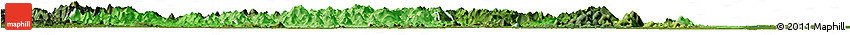 Political Shades Horizon Map of Man, satellite outside