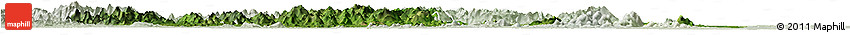 Satellite Horizon Map of Man, lighten