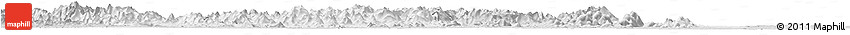 Silver Style Horizon Map of Man