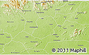 Physical 3D Map of Logouale