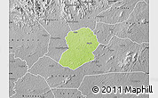 Physical Map of Logouale, desaturated