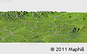 Satellite Panoramic Map of Logouale