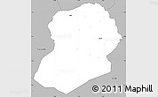 Gray Simple Map of Logouale
