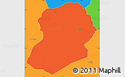 Political Simple Map of Logouale