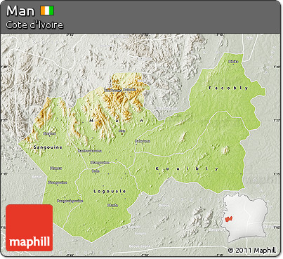 Physical Map of Man, lighten, semi-desaturated