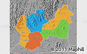 Political Map of Man, desaturated