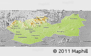 Physical Panoramic Map of Man, desaturated