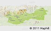Physical Panoramic Map of Man, lighten