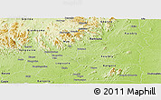 Physical Panoramic Map of Man