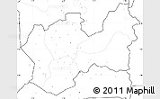 Blank Simple Map of Man, no labels