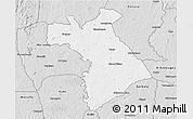 Silver Style 3D Map of Dianra