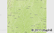 Physical Map of Dianra