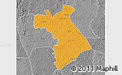 Political Map of Dianra, desaturated