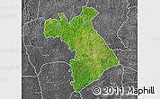 Satellite Map of Dianra, desaturated