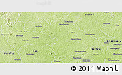 Physical Panoramic Map of Dianra