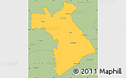 Savanna Style Simple Map of Dianra