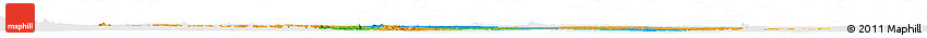 Political Horizon Map of Mankono, cropped outside