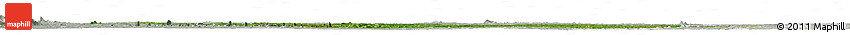 Satellite Horizon Map of Mankono, lighten, semi-desaturated