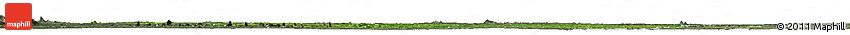 Satellite Horizon Map of Mankono, semi-desaturated