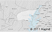 Silver Style 3D Map of Kounahiri