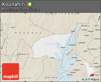 Classic Style Map of Kounahiri