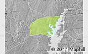 Physical Map of Kounahiri, desaturated