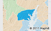 Political Map of Kounahiri, lighten