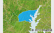 Political Map of Kounahiri, satellite outside