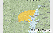 Savanna Style Map of Kounahiri