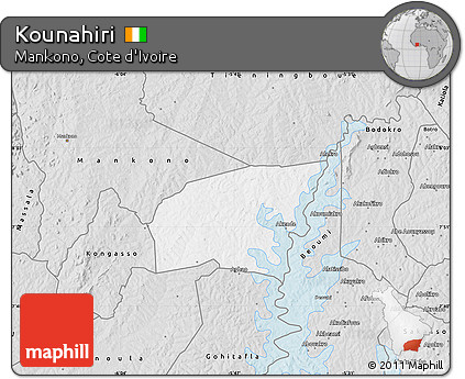 Silver Style Map of Kounahiri