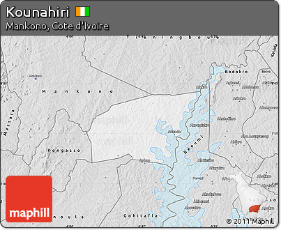 Silver Style Map of Kounahiri