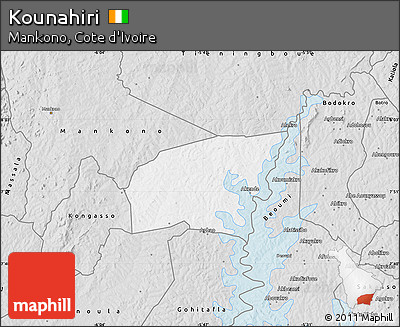 Silver Style Map of Kounahiri