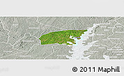 Satellite Panoramic Map of Kounahiri, lighten, semi-desaturated
