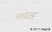 Shaded Relief Panoramic Map of Kounahiri, cropped outside