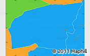 Political Simple Map of Kounahiri