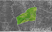 Satellite 3D Map of Sarhala, desaturated