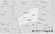 Silver Style 3D Map of Sarhala